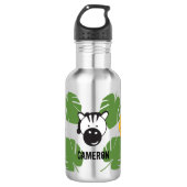 Speciale verjaardag van Cute Safari Waterfles (Voorkant)