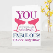 SPECIALE VERJAARDAG VOOR EEN SPECIALE VRIEND KAART (Gele Bloem)