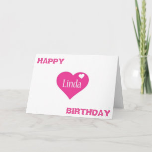 SPECIALE VERJAARDAG VOOR ****LINDA*** KAART