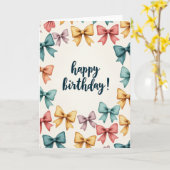 Speciale verjaardagskaart met script kaart (Gele Bloem)
