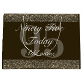 Speciale verjaardagskaarttas 95th groot cadeauzakje (Voorkant)