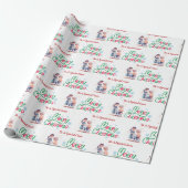 Speciale verzorgers Kerst inpakpapier (Uitgerold)