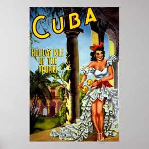 Speciale Vintage Cuba Reisposter Poster
