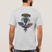 Speciale vluchtuitvoeringen - Airborne Green Beret T-shirt (Achterkant)