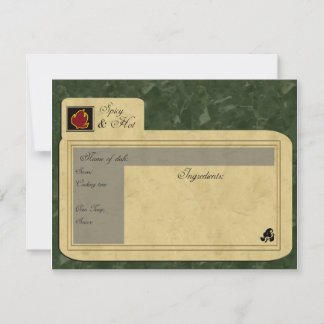 speciale voedselrecept