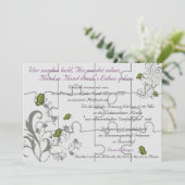 Speciale volgorde "Mock" Puzzle Kaart-12 stuks (Staand voorkant)