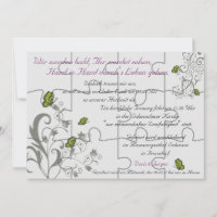 Speciale volgorde "Mock" Puzzle Kaart-12 stuks