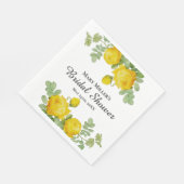 Speciale voorkomen Geel rozenVrijgezellenfeest Servet (Hoek)