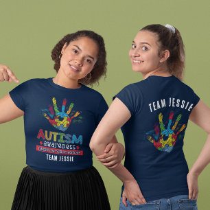 Speciale voorlichting autisme Advocate Tri-Blend Shirt