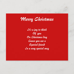 Speciale vriend briefkaarten