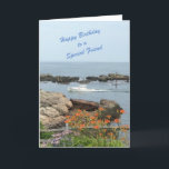 SPECIALE VRIEND GARDEN LOVELY UITZICHT KAART<br><div class="desc">Zeg Happy Birthday met een serene uitzicht voor een speciaal VRIEND in je leven. Dit prachtige uitzicht werd genomen achter het Art Museum in Ogunstop, Maine keek over hun prachtige tuin en keek uit naar het water. Het is nu aan u en uw speciale vriend om van vrede en sereniteit...</div>