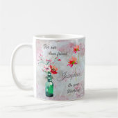 Speciale Vriend, geboortedag, koffie of thee Koffiemok (Links)