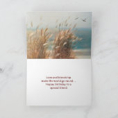 SPECIALE VRIEND HAPPY BIRTHDAY KAART (Binnen)