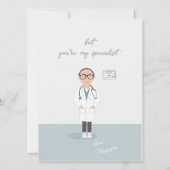 Speciale vriend Humorous Kaart (Achterkant)