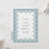 Speciale vriend Humorous Kaart (Voorkant / Achterkant in situ)