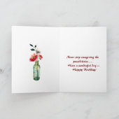 Speciale vriend(in) Iconische parasoldag Kaart (Binnen)