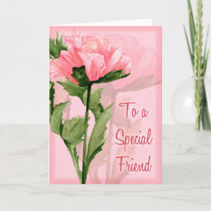 Speciale vriend kaart