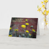 Speciale Vriend Verjaardag Kaart (Gele Bloem)