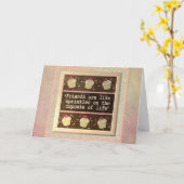 Speciale vriendenkaart voor berichten op vrijdag kaart (Gele Bloem)