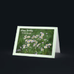 Speciale Vriendschap Verjaardag Feestdagen Kaart<br><div class="desc">Gelukkige verjaardag voor een speciale vriend. Mooie delicate bloemen kaart.</div>