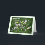 Speciale Vriendschap Verjaardag Feestdagen Kaart<br><div class="desc">Gelukkige verjaardag voor een speciale vriend. Mooie delicate bloemen kaart.</div>
