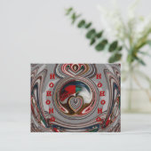 Speciale Vrolijke Kerstmis Hohoho! Pas Product aan Feestdagenkaart (Staand voorkant)