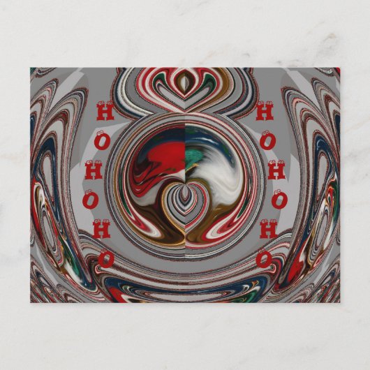 Speciale Vrolijke Kerstmis Hohoho! Pas Product aan Feestdagenkaart (Voorkant)