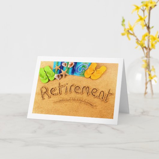 "SPECIALE VROUW WERKER RETIRES" KAART (Gele Bloem)