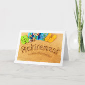 "SPECIALE VROUW WERKER RETIRES" KAART (Voorkant)