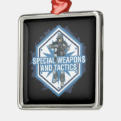 Speciale wapens en tactieken metalen ornament (Links)