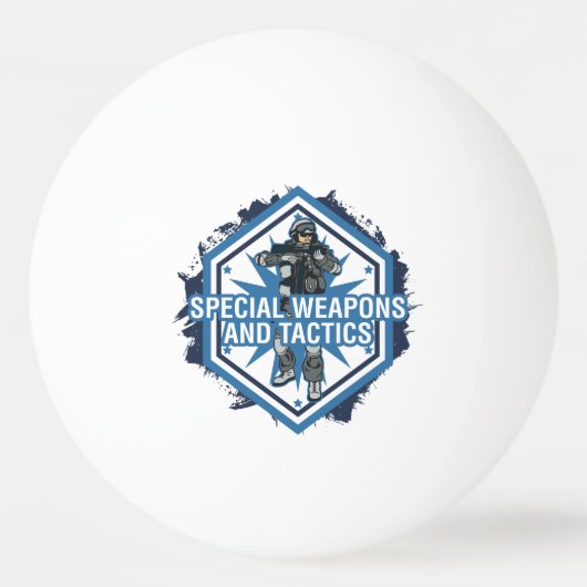 Speciale wapens en tactieken pingpongbal (Voorkant)