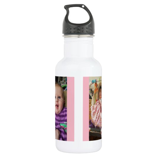 Speciale waterflesje, voeg je Afbeeldingen toe! Waterfles (Achterkant)