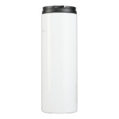 Speciale Waterverf Tropische bladeren Thermosbeker (Achterkant)