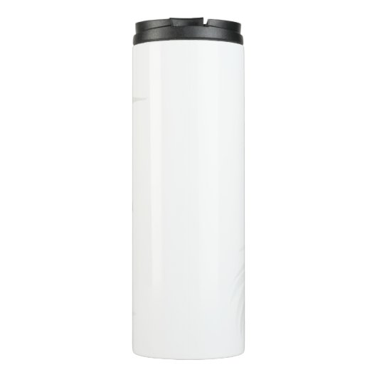 Speciale Waterverf Tropische bladeren Thermosbeker (Achterkant)