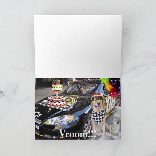 Speciale Wens van Atletische Blonde Kaart (Binnen)