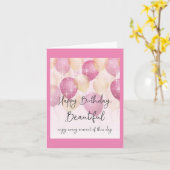 *SPECIALE* WENS VOOR EEN ZEER * SPECIALE* VRIEND KAART (Gele Bloem)