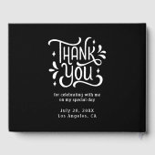 Speciale wensen en adviezen voor de Afstuderen Bla Gastenboek (Achterkant)