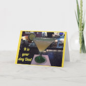 SPECIALE WENSEN EN TOAST ***VERJAARDAG VAN DE VADE KAART (Voorkant)