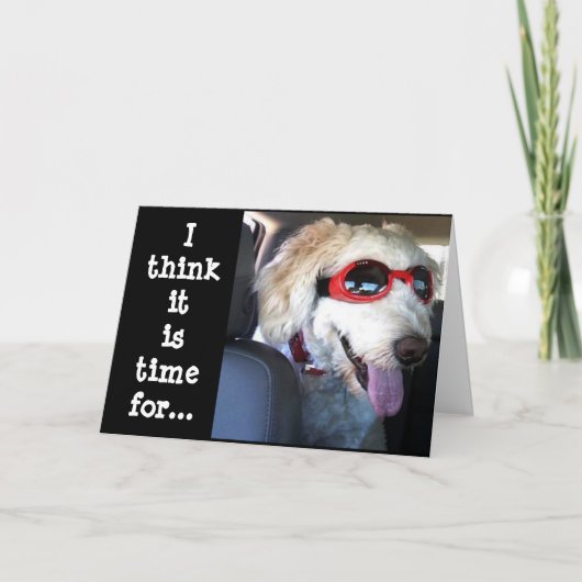 SPECIALE WENSEN VAN DEZE DOG VOOR U ZIJN *70* KAART (Voorkant)