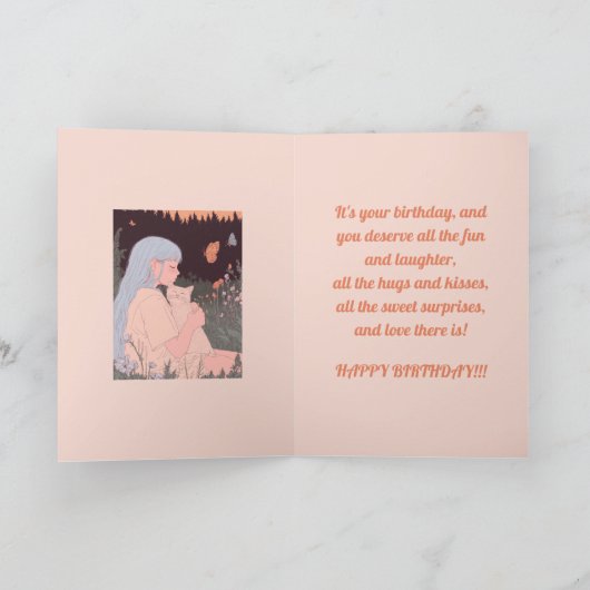 SPECIALE WENSEN VERJAARDAG KAART (Binnen)