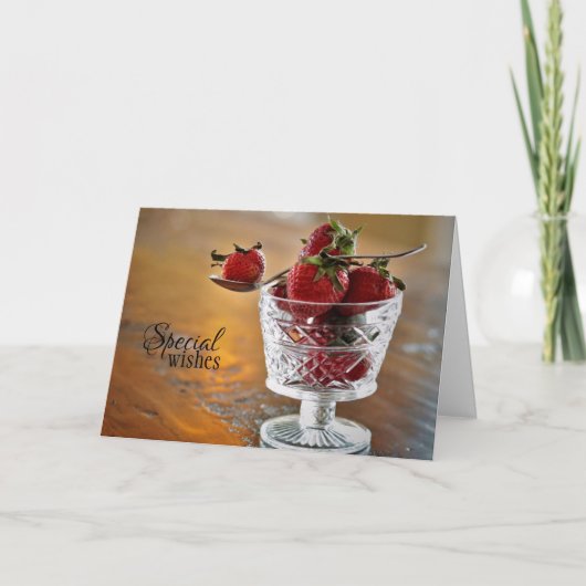 Speciale wensen voor een Happy Birthday Kaart (Voorkant)