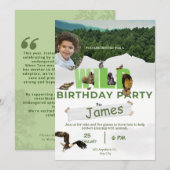 Speciale Wild Adoptie verjaardagsviering Kaart (Voorkant / Achterkant)