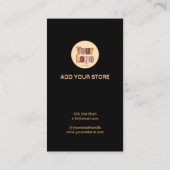 Speciale winkel voor zakelijke Logo Bedankt Kortingskaartje (Achterkant)