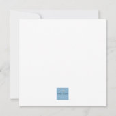 Speciale Woodland Animals Nieuwe Baby Kaart (Achterkant)