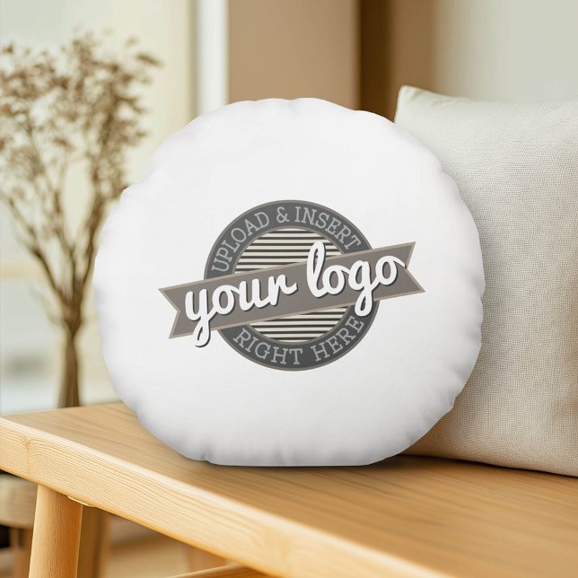 Speciale zakelijke aanbiedingen met Logo Rond Kussen (Custom Logo Pillow)