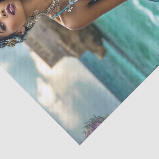 Speciale zeemeerminnen3 tissuepapier (Detail)