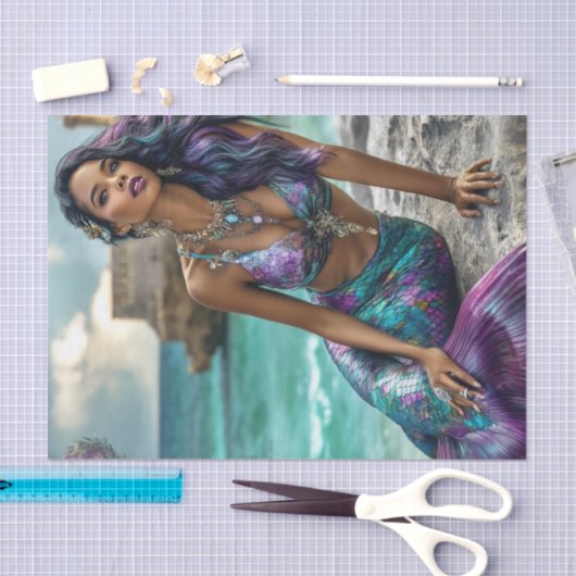 Speciale zeemeerminnen3 tissuepapier (Craft)