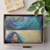 Speciale zeemeerminnen4 tissuepapier (Geschenk)