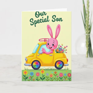 Speciale Zoon Gelukkige Pasen Kaart