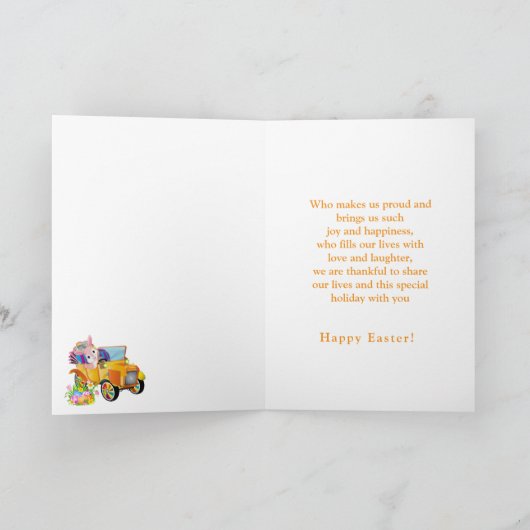 Speciale zoon Paas Kaart (Binnen)